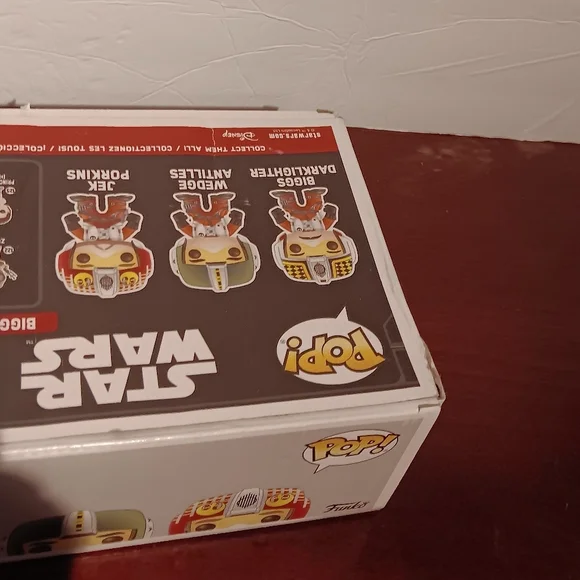 Star Wars Biggs, Wedge, & Porkins 3 Pack Funko Pop NWT